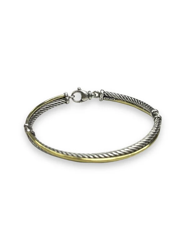 gold-plated beaded bracelet -Bracelet Designer By David Yurman