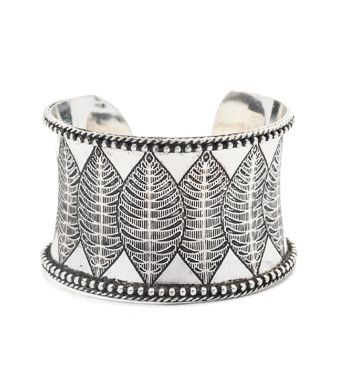 men’s casual bracelet -Sanctuary Cuff Bracelet