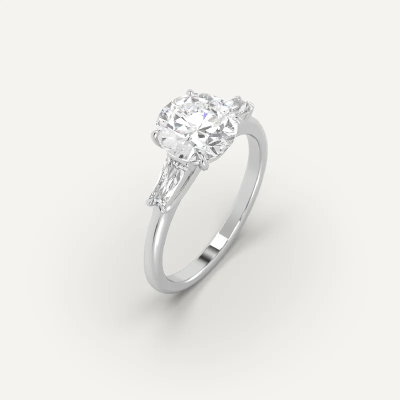 spiritual ring for protection -2 carat Round Cut Diamond Ring