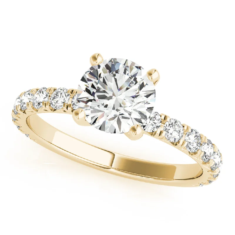 family tree ring for moms -Eleanor Diamond Engagement Ring Setting