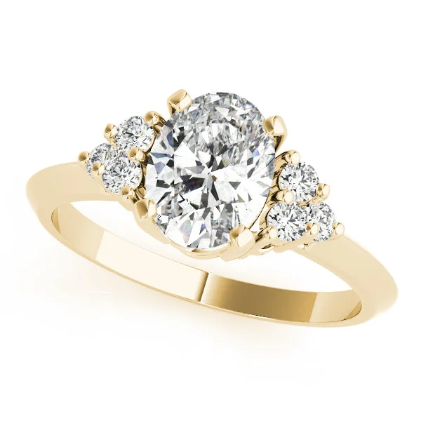 bold statement ring for women -Isla Diamond Engagement Ring Setting