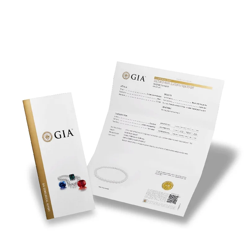 angel wing ring for remembrance -GIA Report (Certificate)