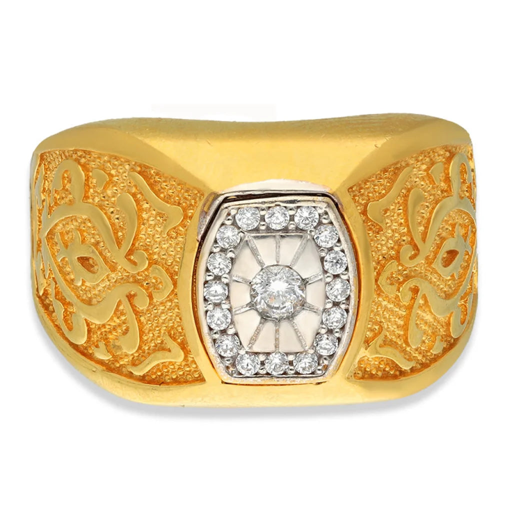 butterfly statement ring for girls -Gold Men's Ring 22KT - FKJRN22K3889