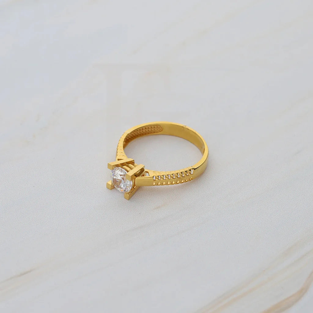 zodiac constellation ring -Gold Solitaire Ring 22KT - FKJRN22K5046