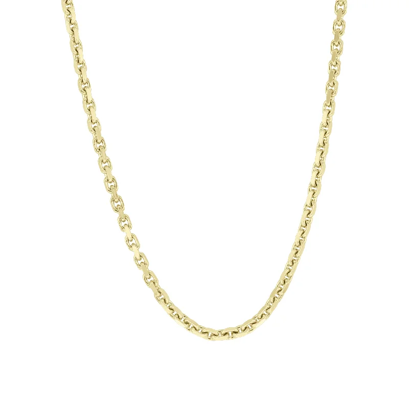 layered necklace set for women -Yacht Master Anchoro Link Gold Chain Necklace 22“