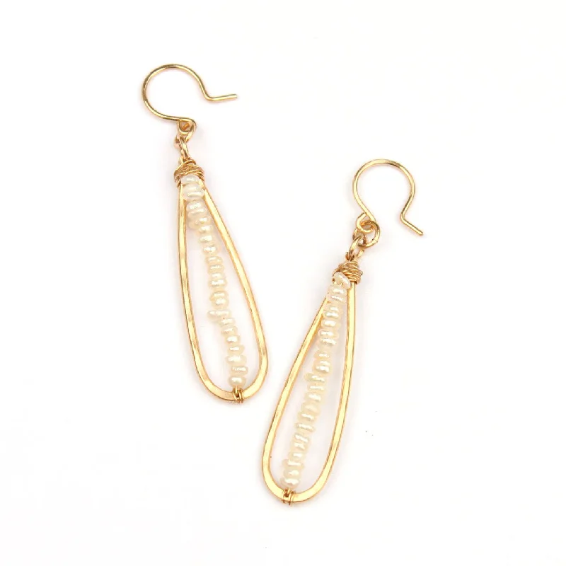 Luxury gold earrings for special occasions -Calliope earrings