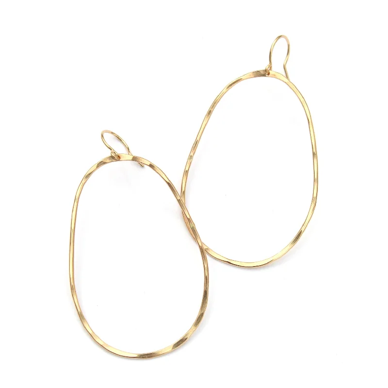 Elegant gold earrings for formal events -Daiquiri earrings