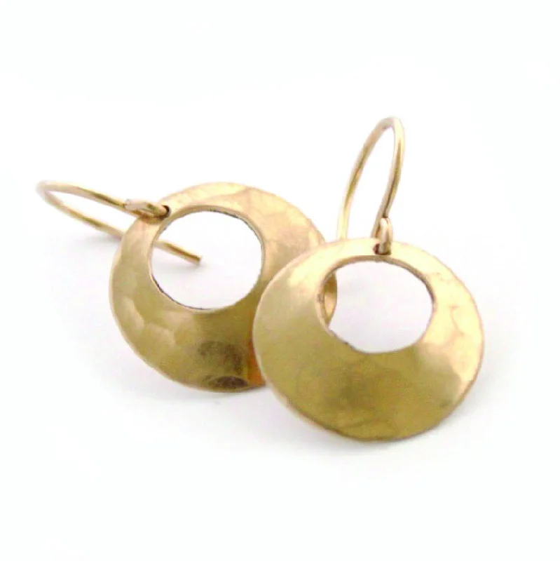 Gold stud earrings for professional style -Stability earrings