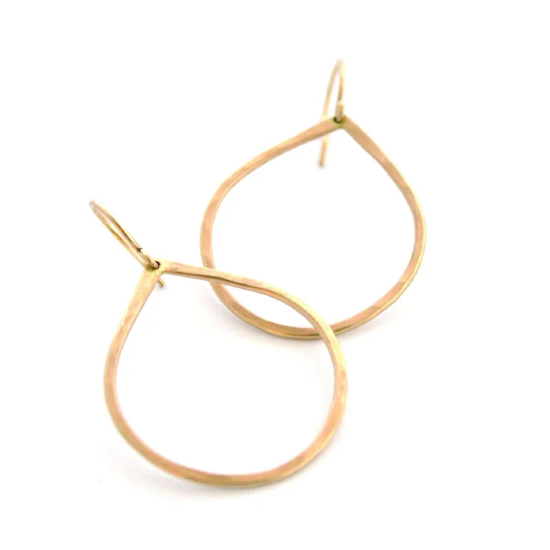 Elegant hoop earrings for classic looks -Sweet Sentiment earrings